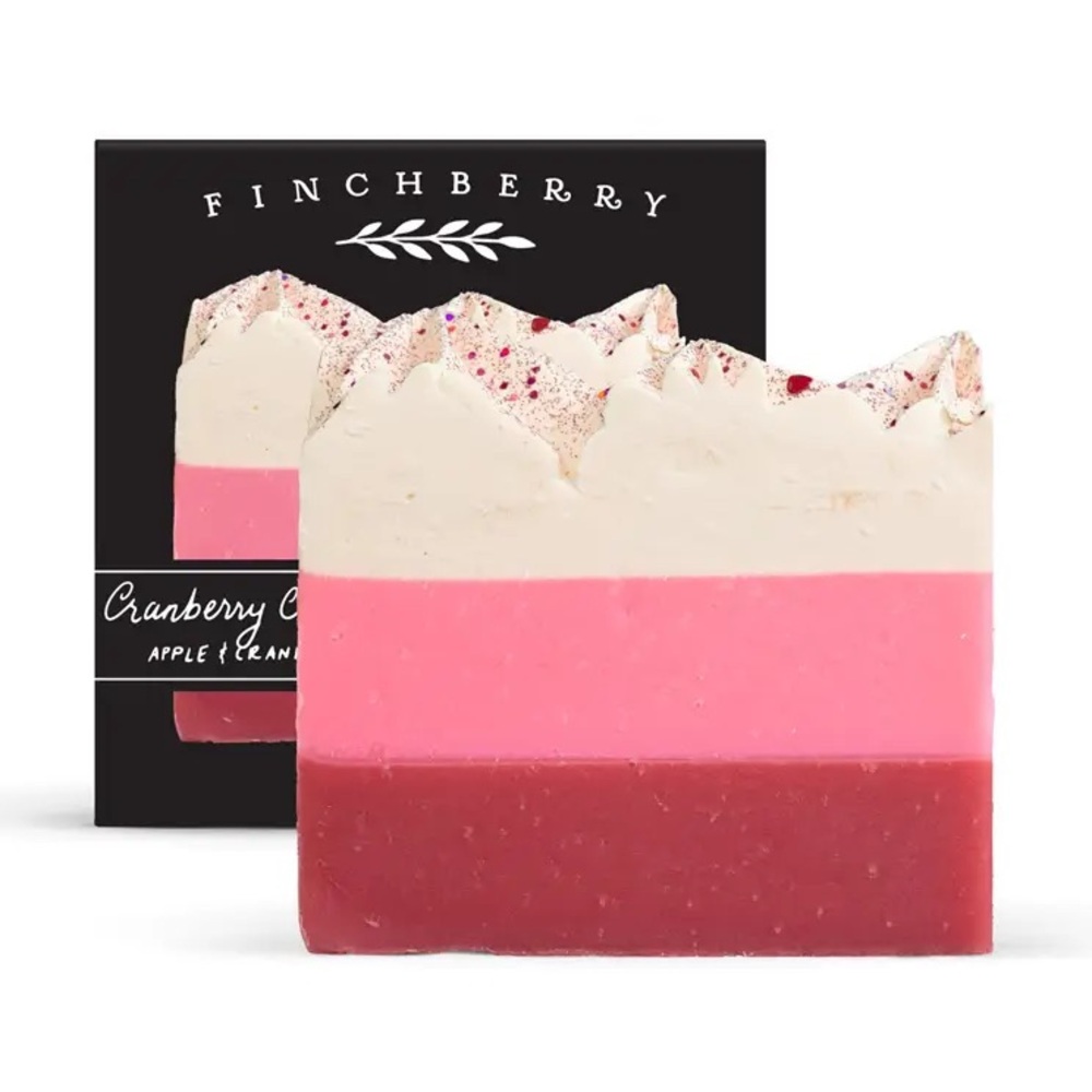 Finchberry Cranberry Chutney Vegan-Friendly Gluten-Free Boxed Soap